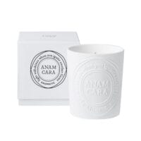 clear cut white anam cara candle aromatic and box