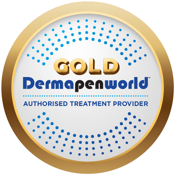 dermapen gold provider sticker