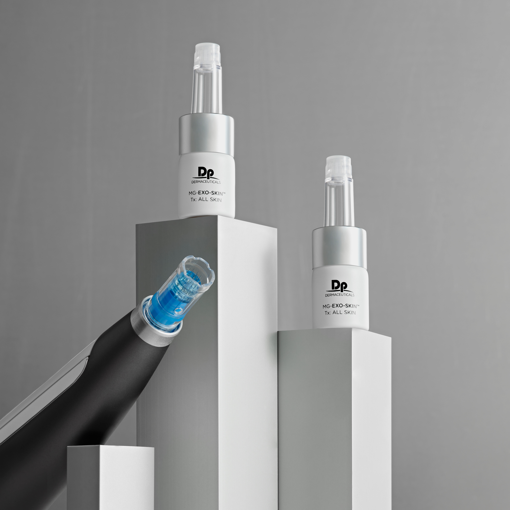 Dp Dermaceuticals MG-EXO-SKIN products with Dermapen