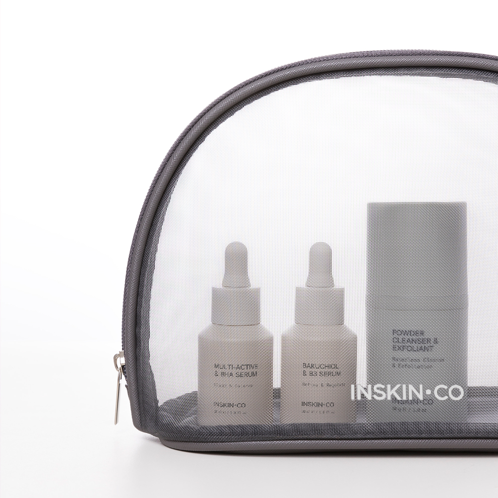 INSKIN.CO Renew Skin Kit products inside bag