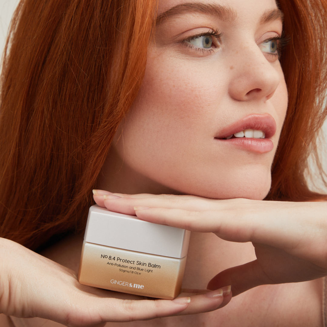 Lady holding NEURO Protect Skin Balm