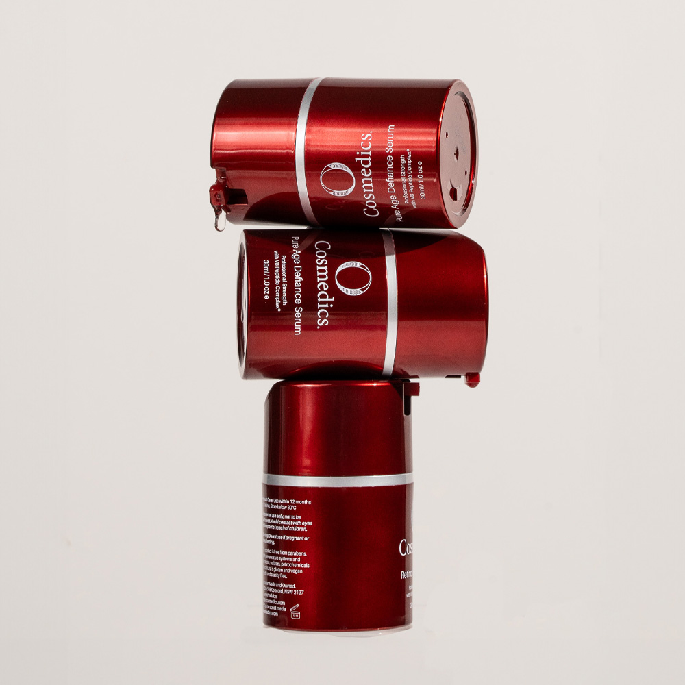 Stack of Pure Age Defiance products