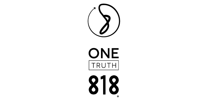 One Truth 818 Logo Black
