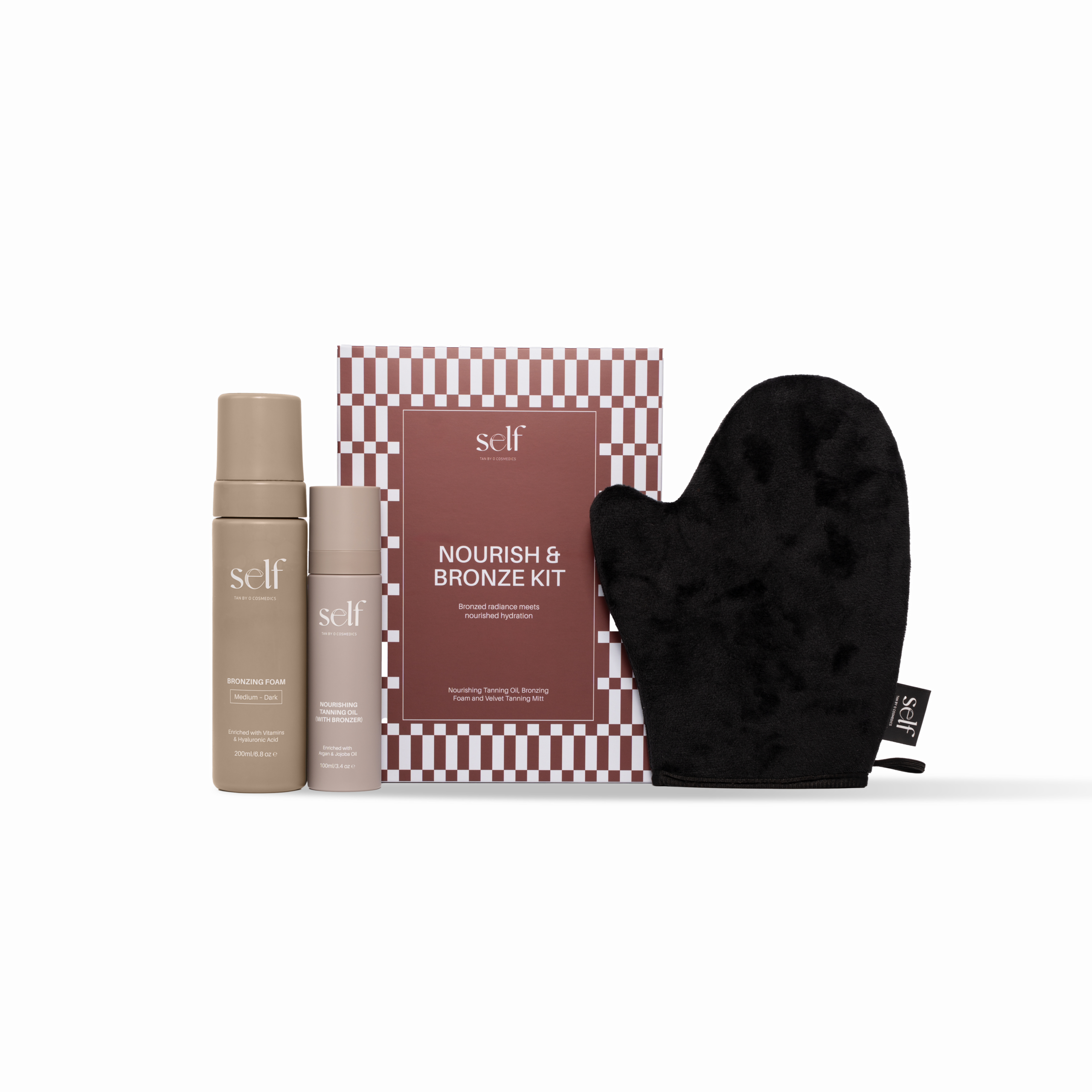 SELF Tan Nourish & Bronze Kit Medium-Dark product image
