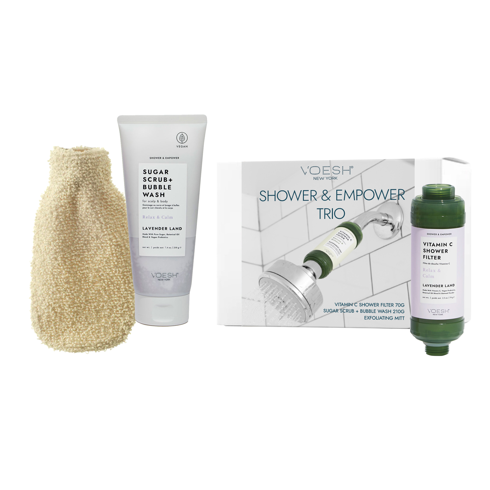 VOESH Shower & Empower Trio - Lavender Land product image