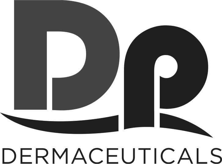 dp dermacetuticals black logo