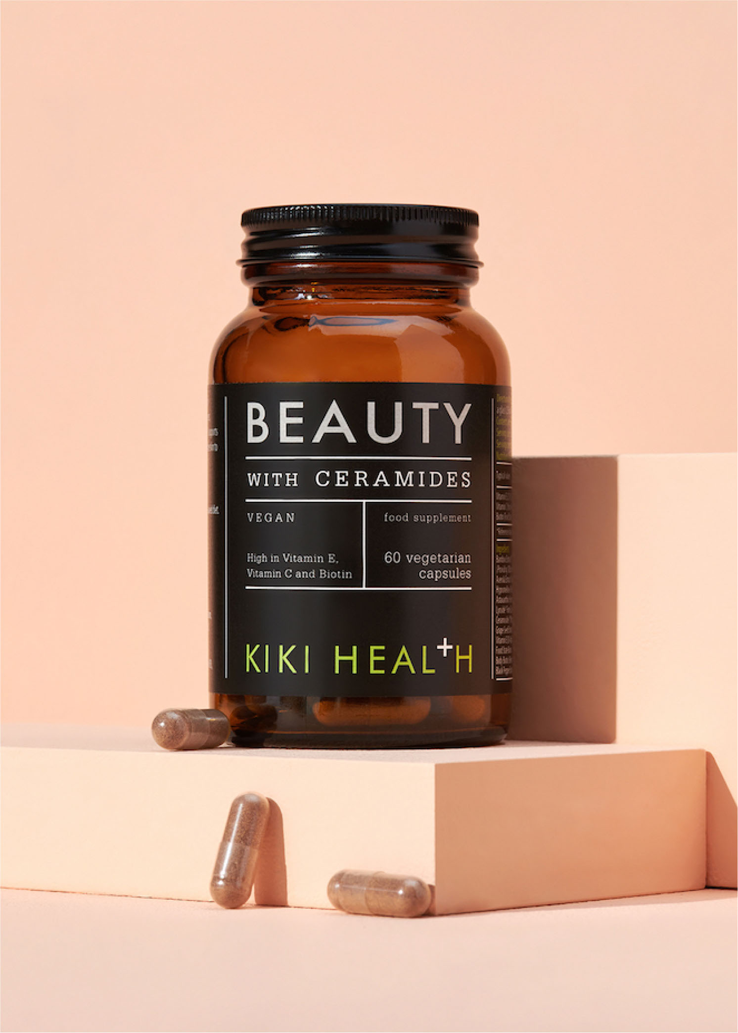kiki health beauty with ceramide's on blocks