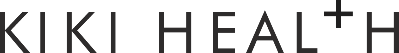 kiki health logo black